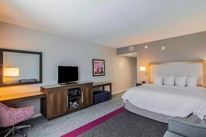 キングサイズベッドのスタンダードルーム, Hampton Inn & Suites Dallas/richardson