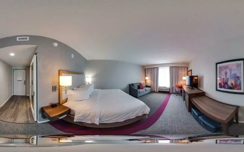 キングサイズベッドのスイートルーム, Hampton Inn & Suites Dallas/richardson