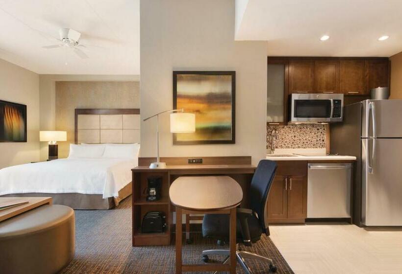 חדר דלוקס עם מיטת קינג, Homewood Suites By Hilton Calgary Downtown