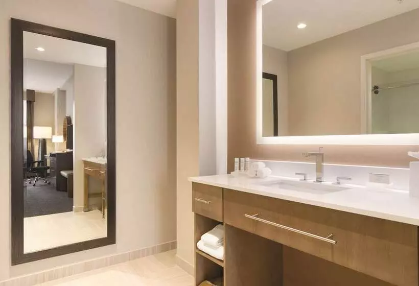 ダブルベッドのスタンダードスタジオ, Homewood Suites By Hilton Calgary Downtown