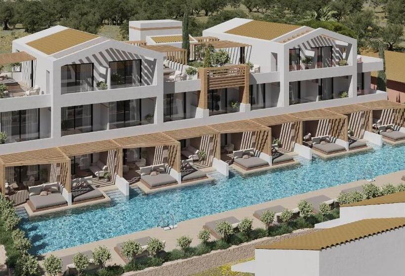 带泳池观景的豪华房, Sidari Waterpark