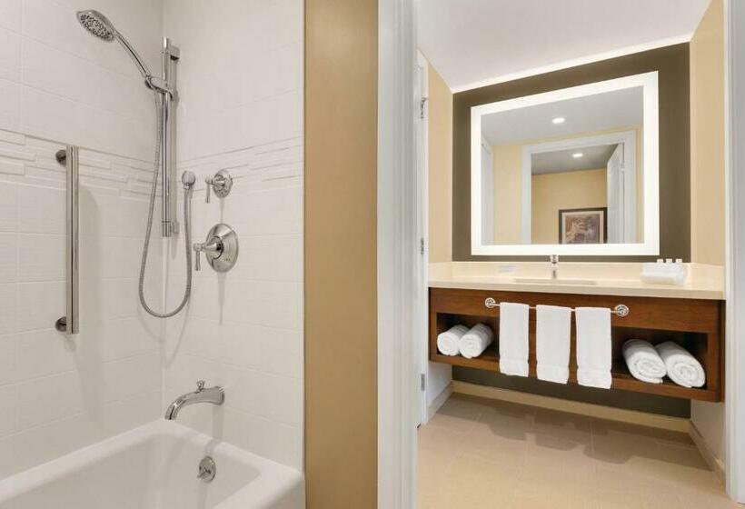 キングサイズベッドのデラックススイート, Homewood Suites By Hilton Augusta