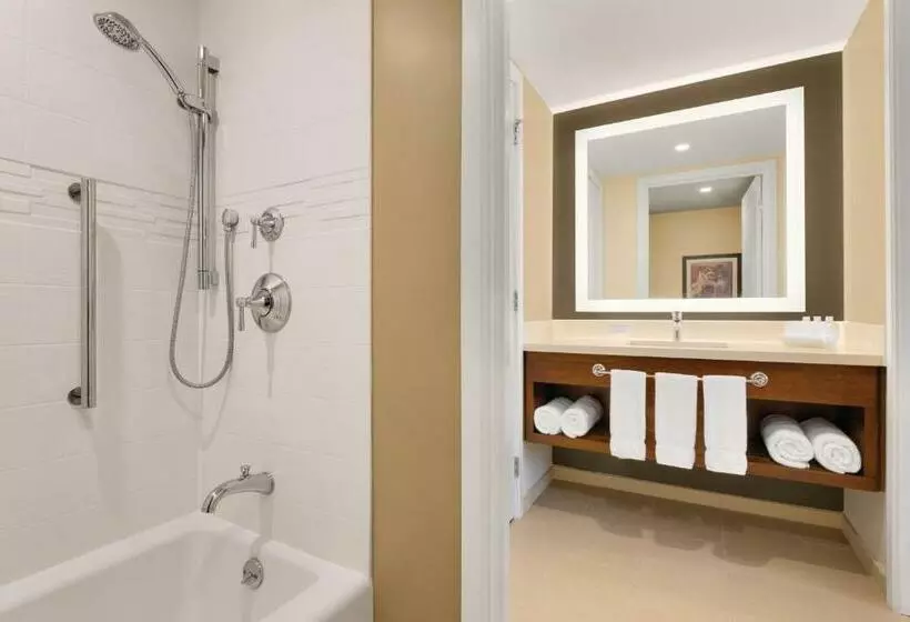 キングサイズベッドのデラックススイート, Homewood Suites By Hilton Augusta