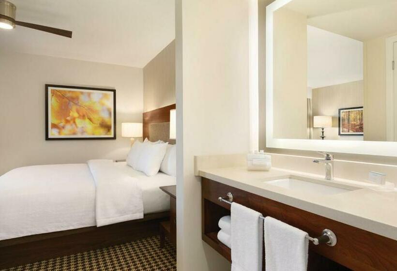 キングサイズベッドのデラックススイート, Homewood Suites By Hilton Augusta