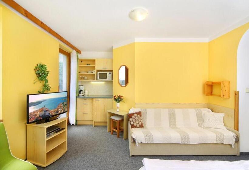 バルコニー付きスタンダードルーム, Pension Karolína