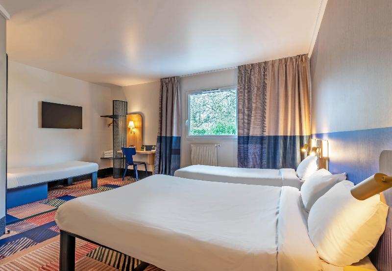 غرفة قياسية رباعية, B&b Hotel Brest Port Du Moulin Blanc