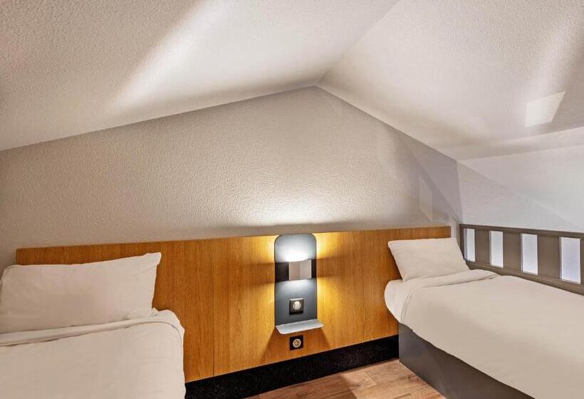 חדר סטנדרט לארבעה, B&b Hotel Quimper Nord Douarnenez