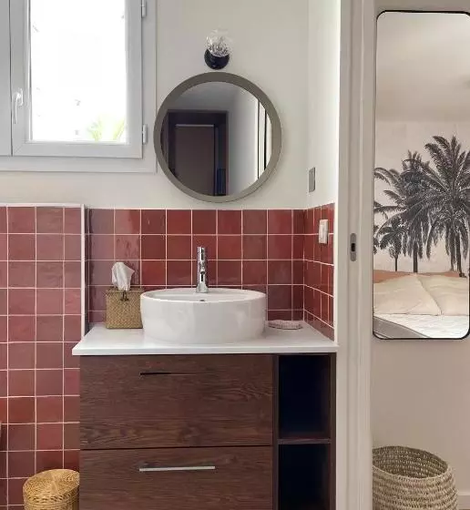 Huoneisto 1 Makuuhuone Terassi, Hôtel Palmito