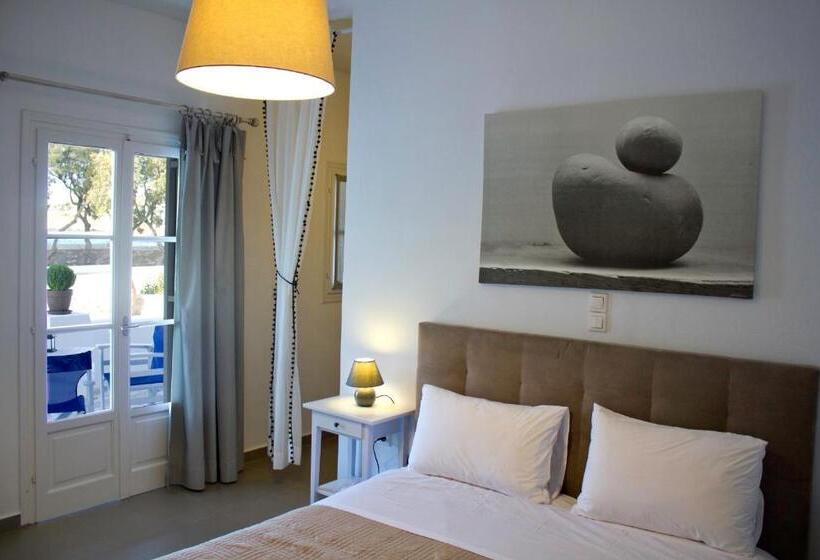 דירת 2 חדרים נוף לים, Almira Suites   Seafront   Naousa Paros