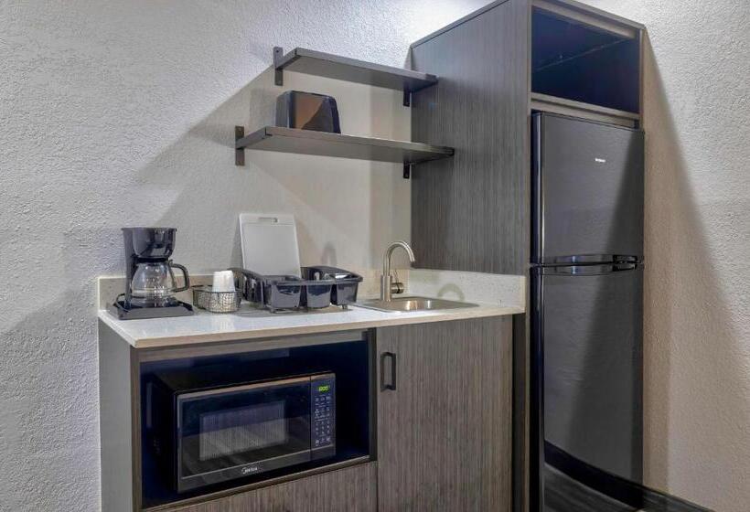 장애인을 위한 킹사이즈 침대 스탠다드 룸, Studio 6 Little Rock, Ar   South