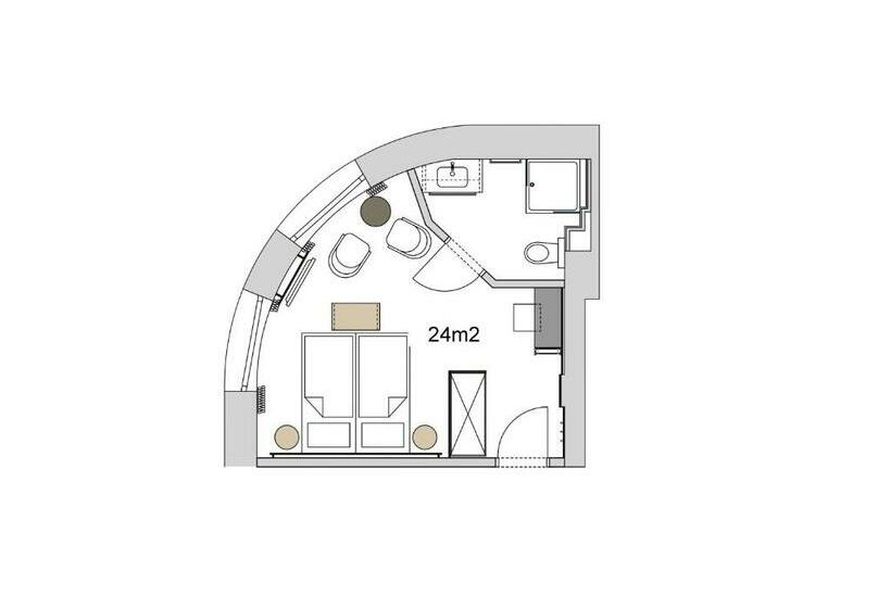 스탠다드 룸, Alpina
