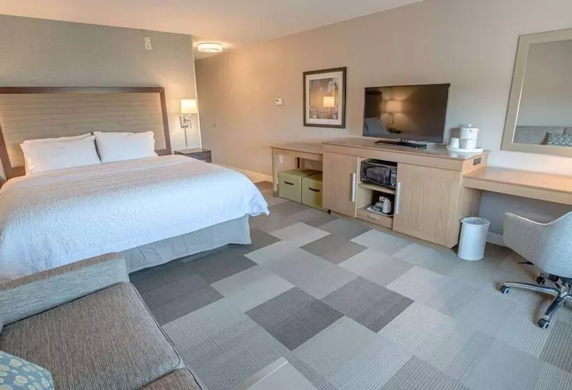 ダブルベッドのスタンダードスタジオ, Hampton Inn By Hilton Amesbury