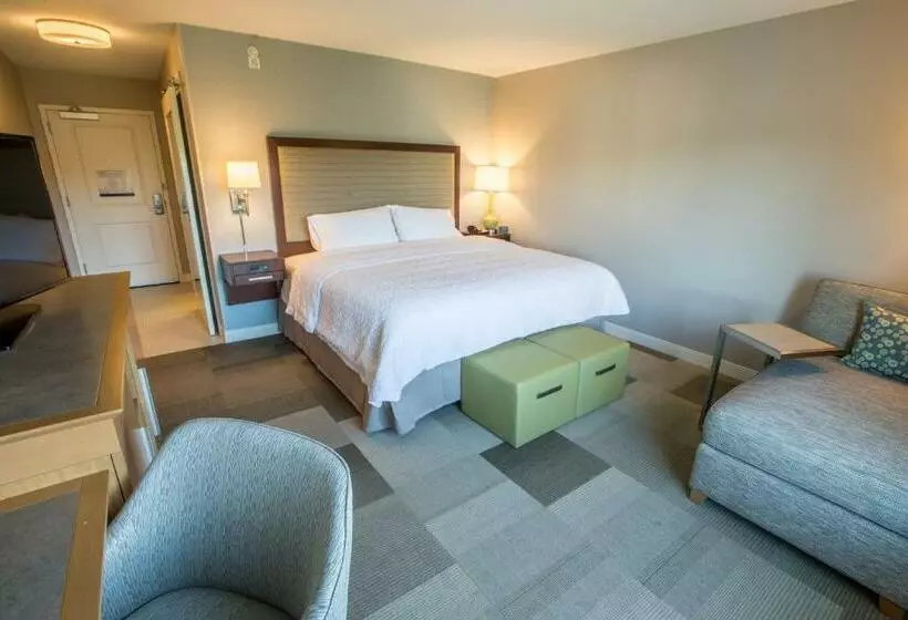 キングサイズベッドのスタンダードルーム, Hampton Inn By Hilton Amesbury