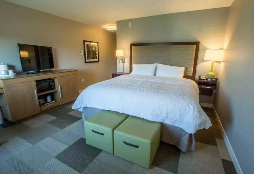 キングサイズベッドのスタンダードルーム, Hampton Inn By Hilton Amesbury