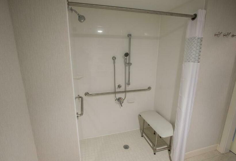 غرفة قياسية سرير كينج لذوى الإحتياجات الخاصة, Hampton Inn By Hilton Amesbury