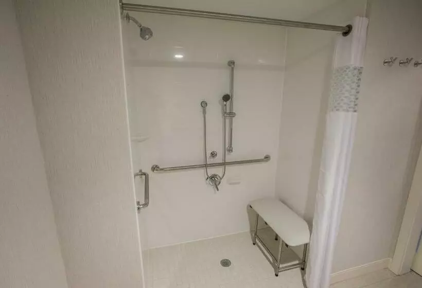 身障者適用キングサイズベッドルーム, Hampton Inn By Hilton Amesbury