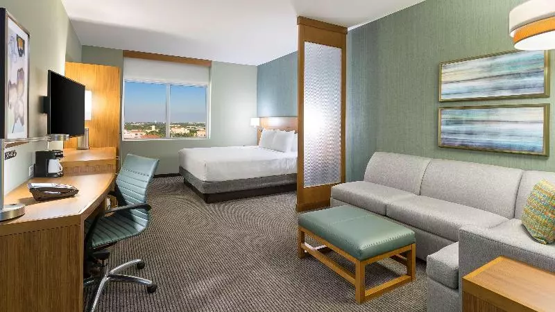 キングサイズベッドのスタンダードルーム, Hyatt Place Boca Raton