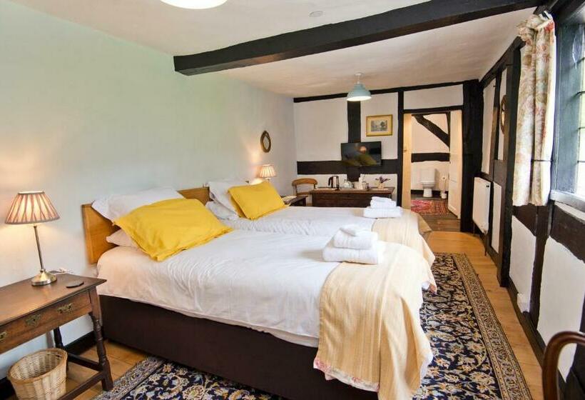 חדר דלוקס נוף לגינה, Lower Wythall B&b