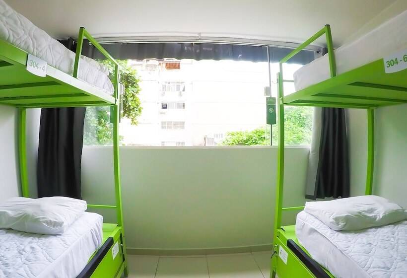 سرير فى غرفة مشتركه, Che Lagarto Hostel Ipanema