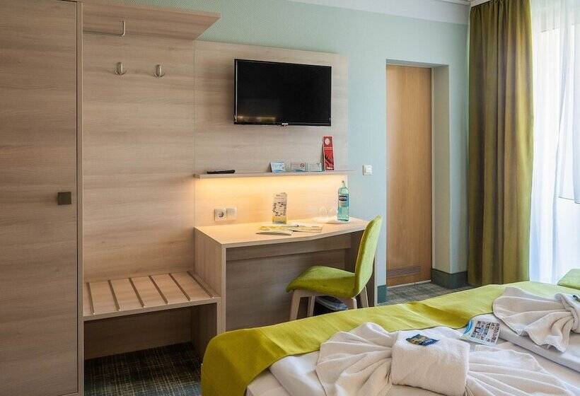 غرفة قياسية مزوَّدة بشُرفة, Ferien Hotel Spree Neisse