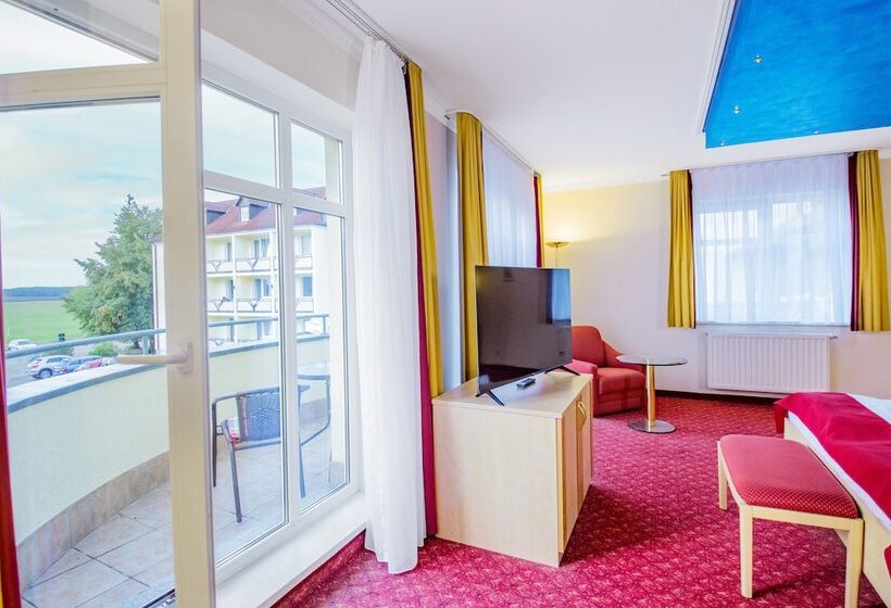 جناح جونيور مزوَّد بشرفة, Ferien Hotel Spree Neisse