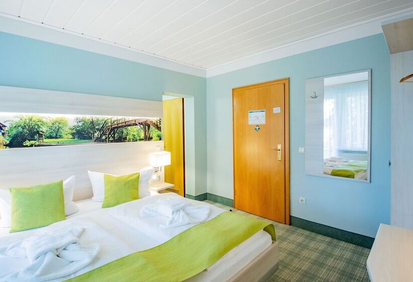 غرفة قياسية مزوَّدة بشُرفة, Ferien Hotel Spree Neisse