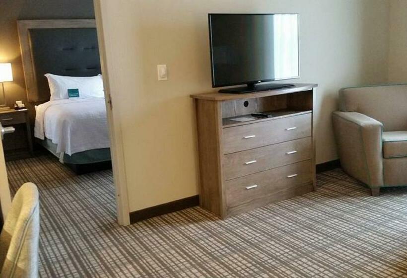 מיטת קינג בסוויטה, Homewood Suites By Hilton Nashville Franklin Cool Springs