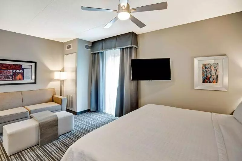 キングサイズベッドのデラックススイート, Homewood Suites By Hilton Nashville Franklin Cool Springs