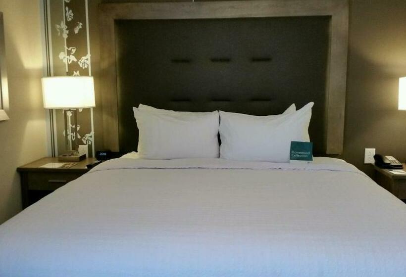 带大床的套房, Homewood Suites By Hilton Nashville Franklin Cool Springs