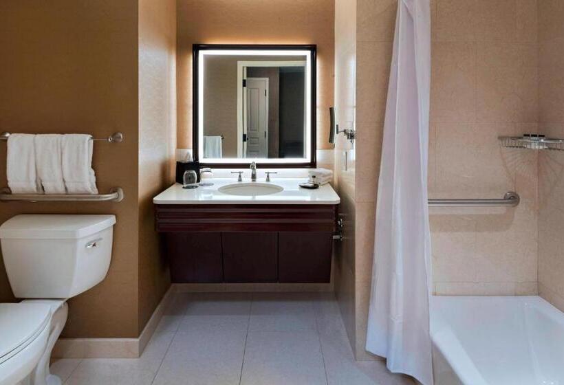 带大床的俱乐部房间, Sheraton Austin Georgetown Hotel & Conference Center