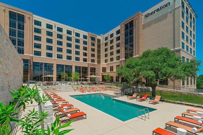 标准间带游泳池, Sheraton Austin Georgetown Hotel & Conference Center