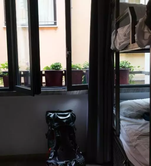 اتاق استاندارد سه نفره, Ostello Bello Milano Duomo