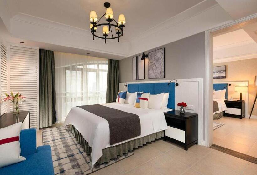 Семейный Номер Deluxe, Park Inn By Radisson Beihai Silver Beach Wanda Plaza