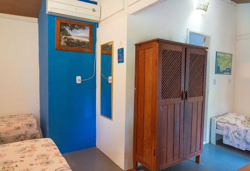 غرفة قياسية رباعية, Pousada Luar Das Aguas