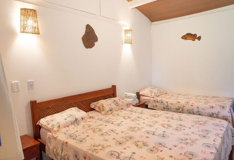 غرفة قياسية رباعية, Pousada Luar Das Aguas