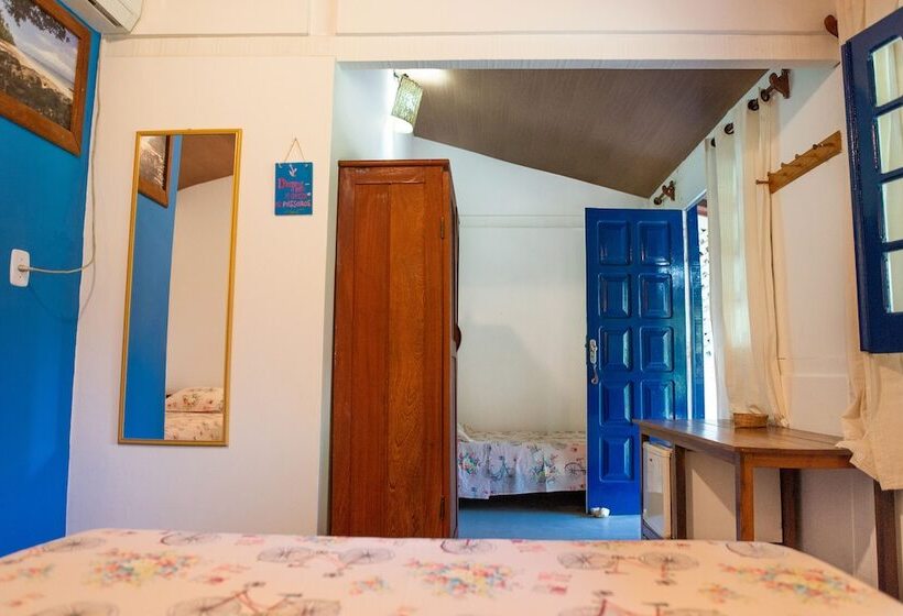 غرفة قياسية رباعية, Pousada Luar Das Aguas