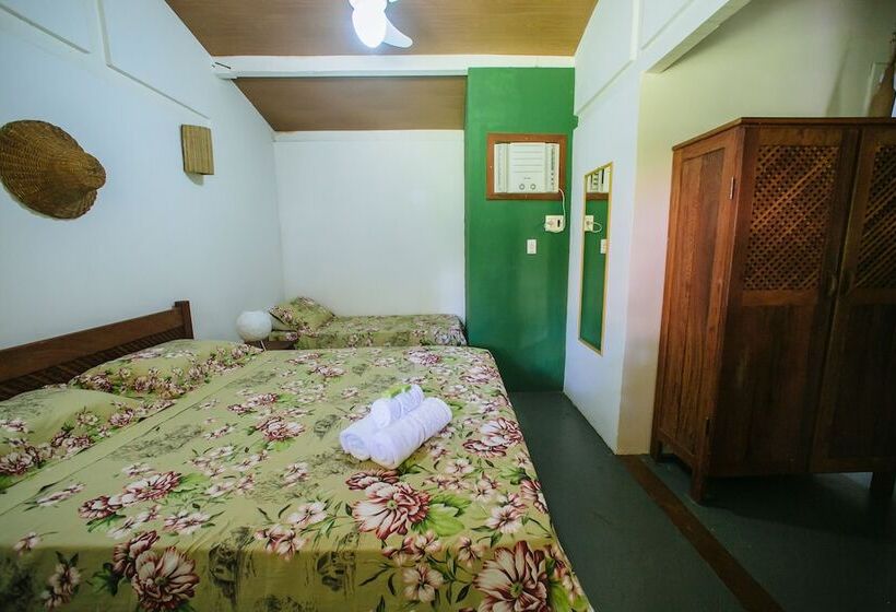 غرفة قياسية رباعية, Pousada Luar Das Aguas