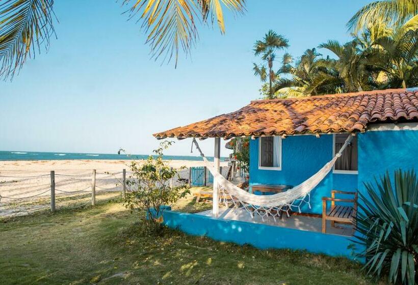 غرفة قياسية مطلّة علي البحر مزوَّدة بشُرفة, Pousada Luar Das Aguas