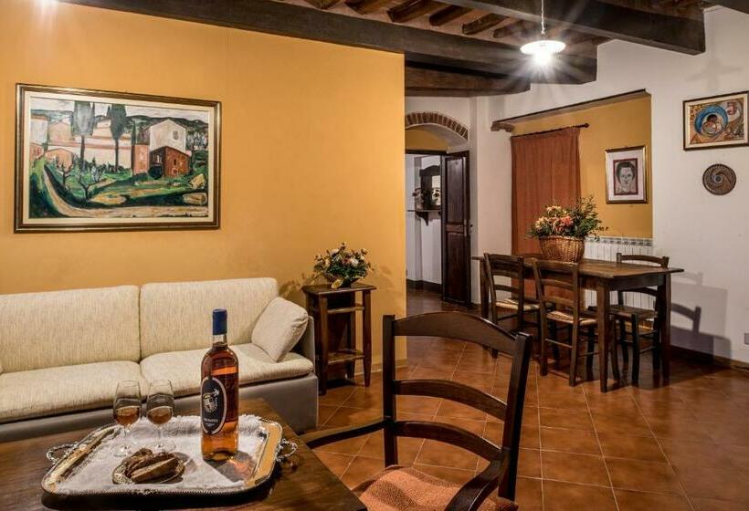 Апартаменты 1 Спальня, Fattoria Del Colle