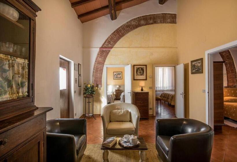 Апартаменты 3 Спальни, Fattoria Del Colle