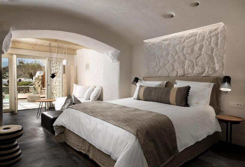 Полулюкс с Бассейном, Kove Mykonos   A Myconian Collection