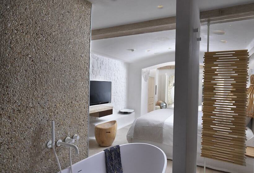 Полулюкс с Бассейном, Kove Mykonos   A Myconian Collection