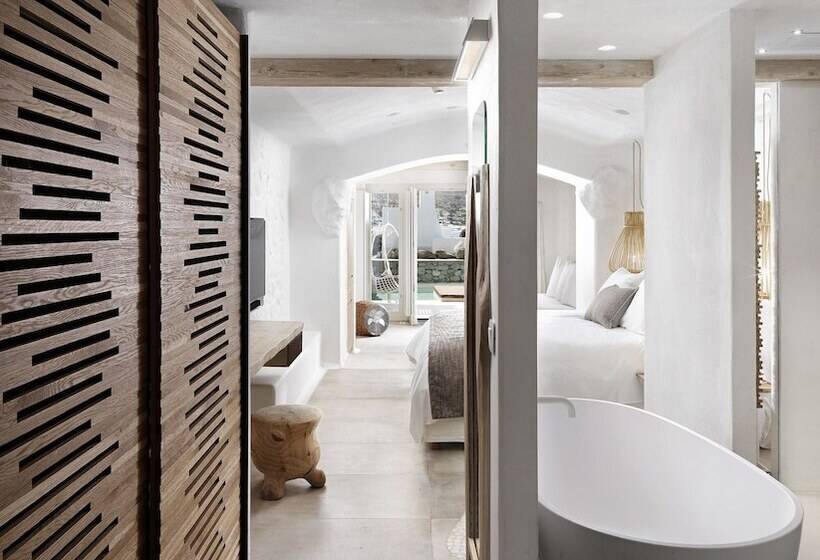 Полулюкс с Бассейном, Kove Mykonos   A Myconian Collection