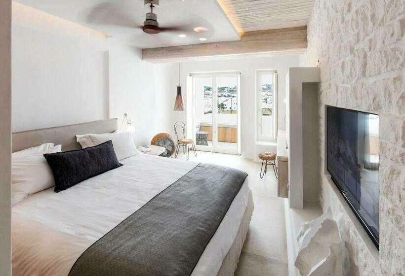 Номер Deluxe с Гидромассажем, Kove Mykonos   A Myconian Collection