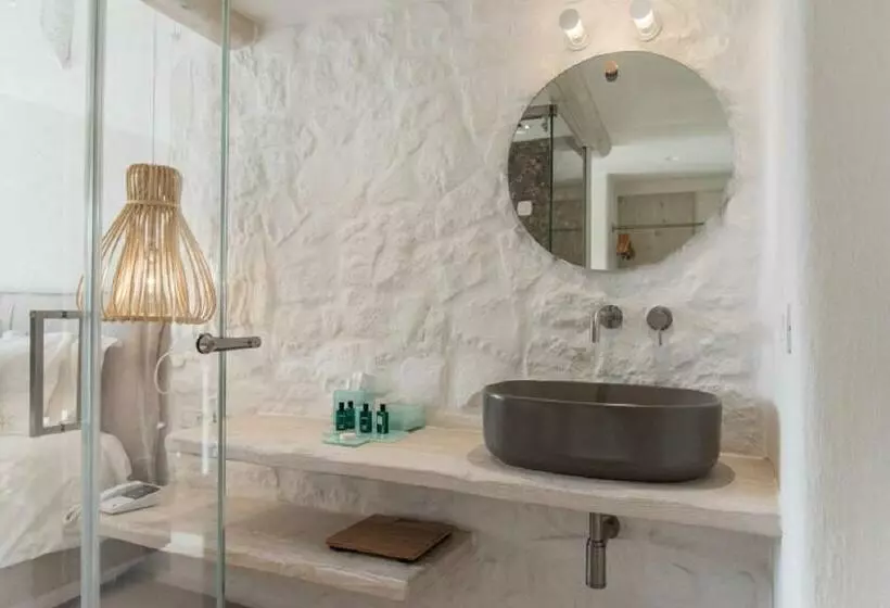 バスタブ付きデラックスルーム, Kove Mykonos   A Myconian Collection