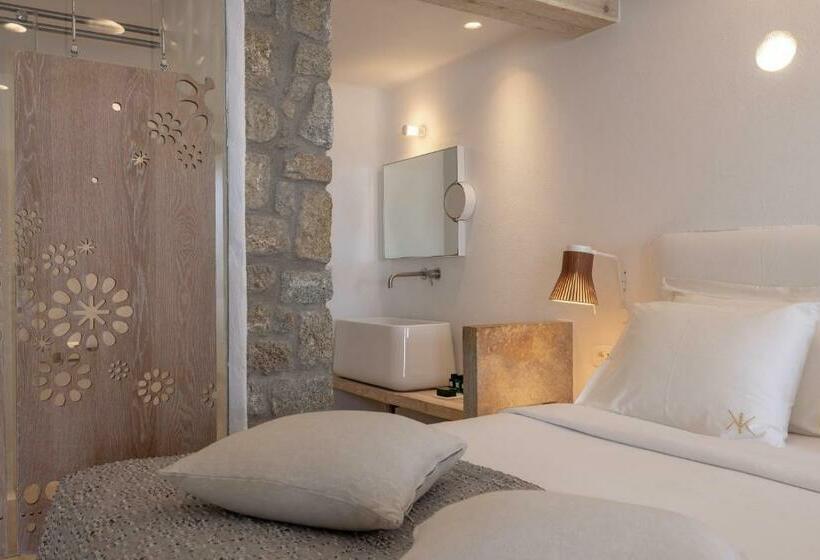 Номер Deluxe с Гидромассажем, Kove Mykonos   A Myconian Collection