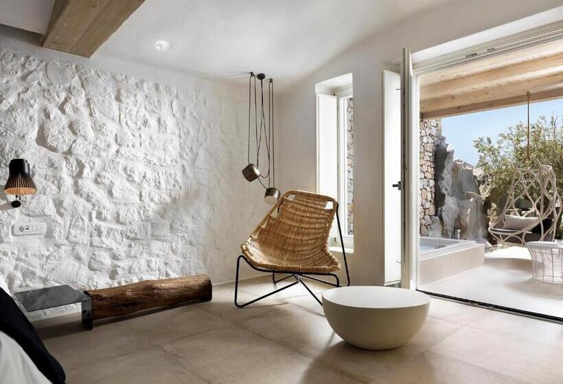 Полулюкс с Бассейном, Kove Mykonos   A Myconian Collection