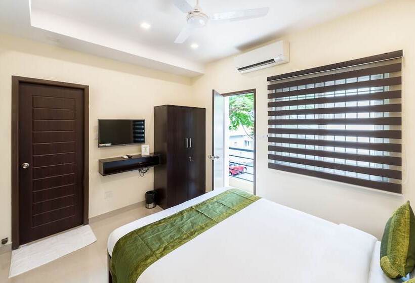 デラックスルーム, Treebo Adin Residence Chennai Trade Centre