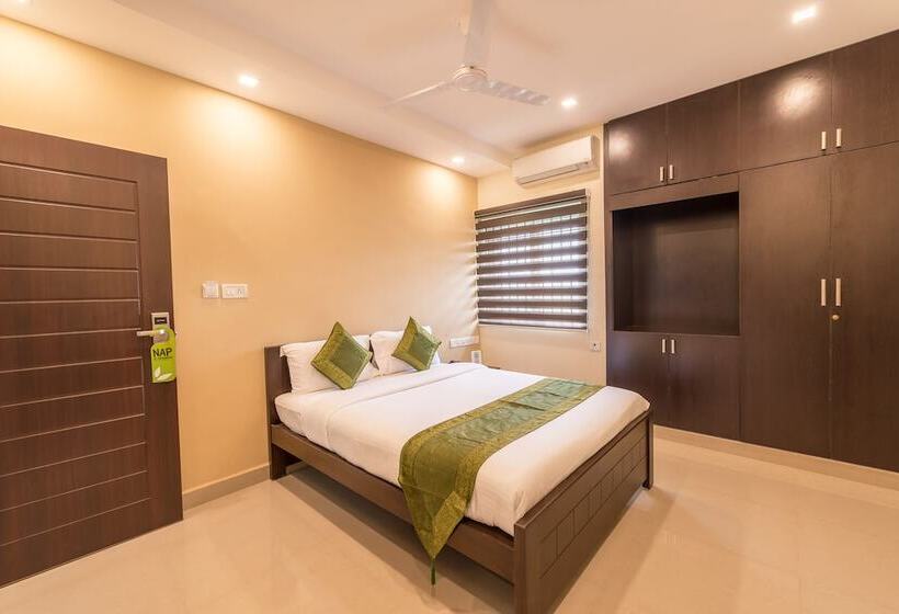 豪华房间, Treebo Adin Residence Chennai Trade Centre