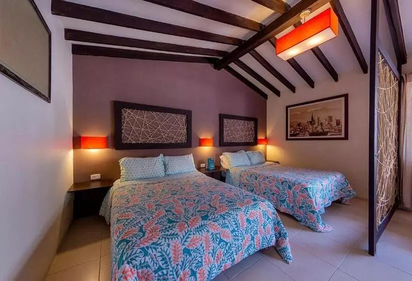 Superior Neljän Hengen Huone, Ayenda Mountain Hostels Manizales